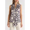 Gemma + Jane Tie Front Sleeveless Top