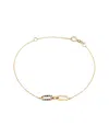 Gemstones 0.10 Ct. Tw. Multi Gem 14k Bracelet