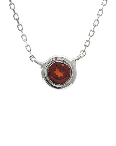 Gemstones 14k 0.15 Ct. Tw. Garnet Necklace