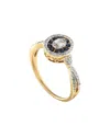 Gemstones 14k 0.65 Ct. Tw. Diamond & Emerald Ring