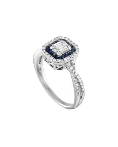 Gemstones 14k 0.65 Ct. Tw. Diamond & Tanzanite Ring