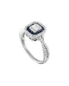 Gemstones 14k 0.65 Ct. Tw. Diamond & Tanzanite Ring