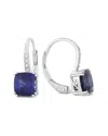 Gemstones 14k 1.89 Ct. Tw. Diamond & Sapphire Earrings