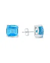 Gemstones 14k Blue Topaz Earrings