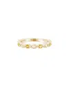 Gemstones 14k Diamond .10 Ct. & .19 Ct. Citrine Ring