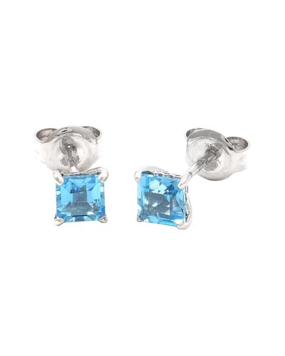 Gemstones 14k Studs In Blue