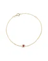 Gemstones Classic 14k 0.10 Ct. Tw. Ruby Bracelet