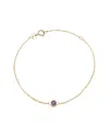 Gemstones Classic 14k 0.11 Ct. Tw. Amethyst Bracelet