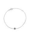Gemstones Classic 14k 0.11 Ct. Tw. Amethyst Bracelet
