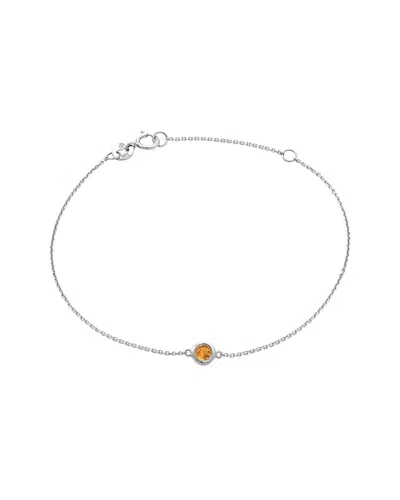 GEMSTONES CLASSIC 14K 0.11 CT. TW. CITRINE BRACELET