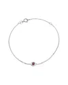 Gemstones Classic 14k 0.11 Ct. Tw. Ruby Bracelet