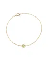 Gemstones Classic 14k 0.12 Ct. Tw. Peridot Bracelet