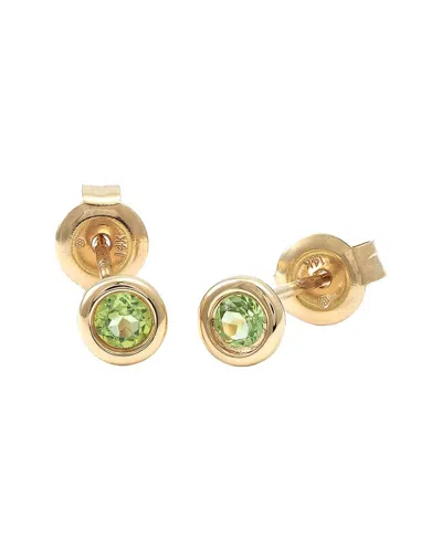 Gemstones Classic 14k 0.25 Ct. Tw. Peridot Earrings