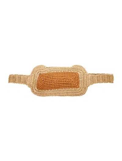 Pre-owned Gemsun Belt Bag In Neutral