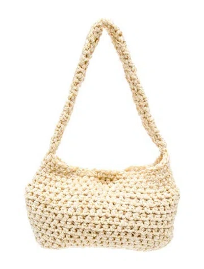 Pre-owned Gemsun Top Handle Bag In Yellow