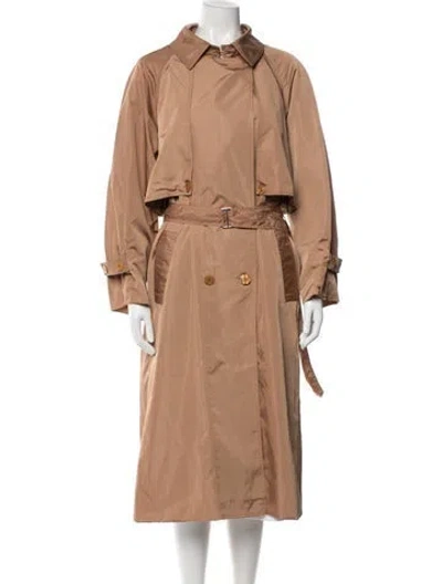 Pre-owned Gemsun Trench Coat W/ Tags In Brown