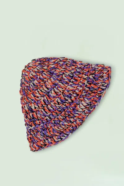 Gemsun Women's Sun Hat In Purple/orange In Multi