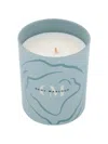 Gemy Maalouf Bambo & Woods Scented Candle In Blue