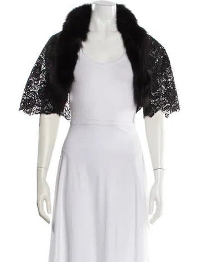 Pre-owned Gemy Maalouf Bolero W/ Tags In Black