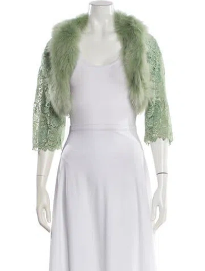 Pre-owned Gemy Maalouf Bolero W/ Tags In Green