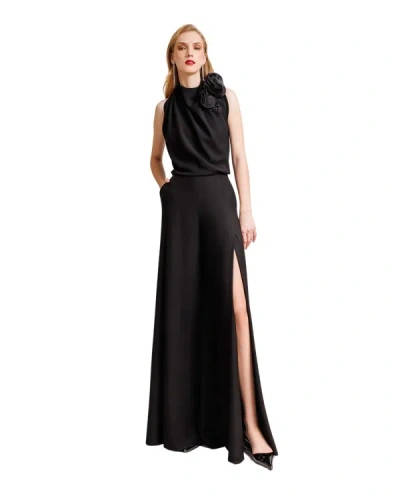 Gemy Maalouf Draped Set - Sets In Black