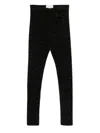 Gemy Maalouf Glitter-effect Leggings In Black