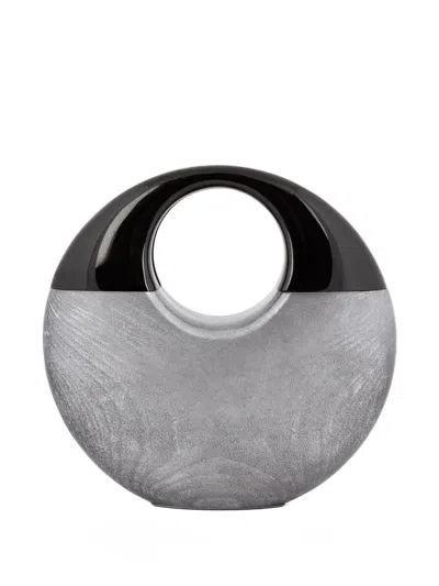 Gemy Maalouf Glossy-effect Clutch Bag In Red