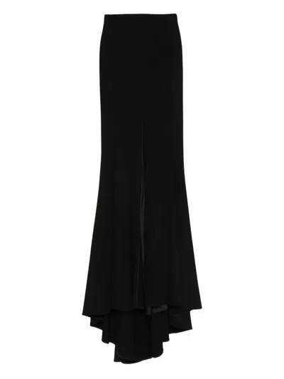 Gemy Maalouf High-low Mermaid Skirt In Black