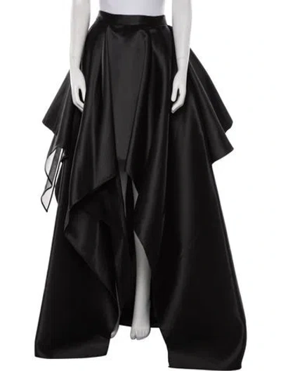 Pre-owned Gemy Maalouf Long Skirt W/ Tags In Black