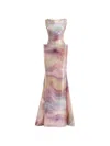 Gemy Maalouf Patterned Maxi Dress In Multi