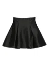 Gemy Maalouf Pleated Skirt In Black