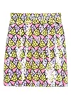 Gemy Maalouf Sequinned Miniskirt In Multi