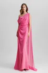 Shop Gemy Maalouf Sleeveless Loose-cut Dress