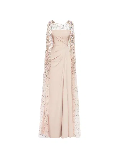 Gemy Maalouf Strapless Maxi Dress In Neutral