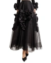GEMY MAALOUF GEMY MAALOUF TULLE MIDI SKIRT - MIDI SKIRTS
