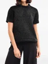 Gemy Maalouf Wool Blouse In Black