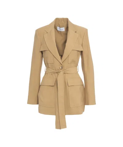 Gender Safari Blazer In Brown