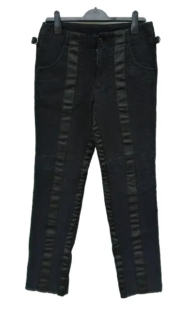 Pre-owned General Research Spring/summer 2002 Motocrosspants In Black