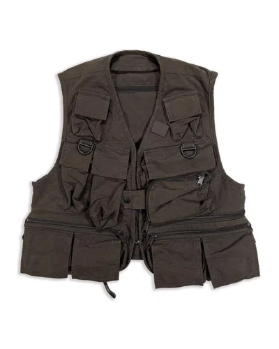 Pre-owned General Research X Mountain Research 2009 Phishing Vest In Olive