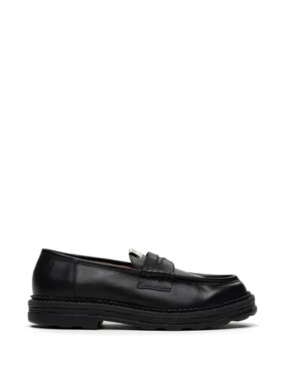 General Scale. Andy Leather Loafer In Black