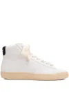 General Scale. Murray High-top Past-sole Sneakers In White