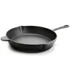 General Store Addlestone 12 In. Preseasoned Round Cast Iron Frying Pan In Black