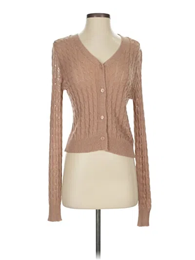 Pre-owned Generation K Cardigan Sweater In Brown