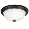 Generation Lighting 1 - Light 10.5" Simple Bowl Flush Mount