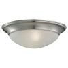Generation Lighting 1 -light 11.5" Flush Mount In Brushed Nickel