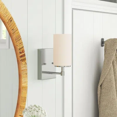 Generation Lighting Alturas 1-light Dimmable Bath Sconce In Brushed Nickel