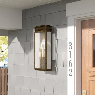 Generation Lighting Astral Bronze 3 - Bulb Outdoor Wall Lantern