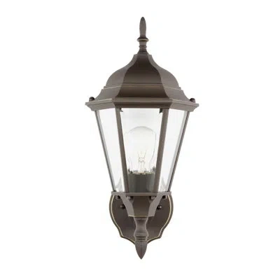 Generation Lighting Baskerville Outdoor Wall Lantern In Antique Bronze