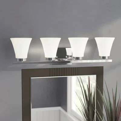 Generation Lighting Bayfield 4 - Light Dimmable Vanity Light In Chrome