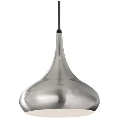 Generation Lighting Beso 10" Wide Brushed Steel Mini Pendant